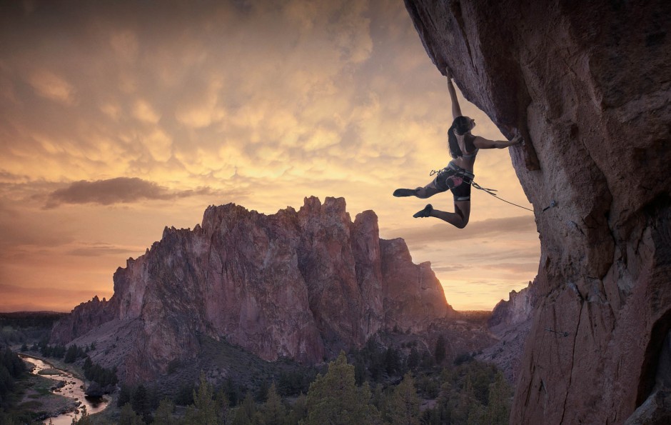 rock climbing photo